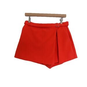 Pull & Bear orange skort size Small